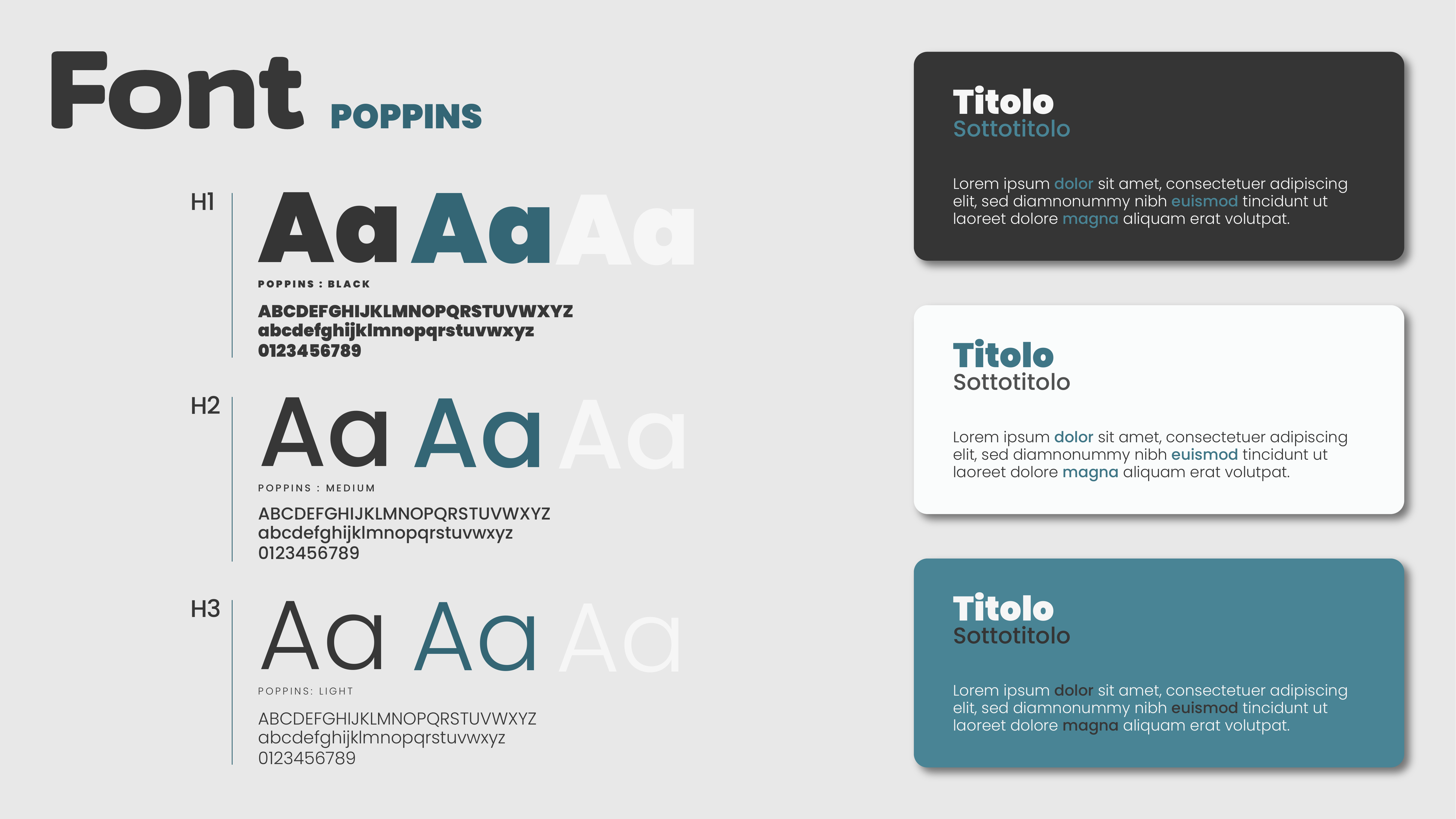 Tipografia — Poppins