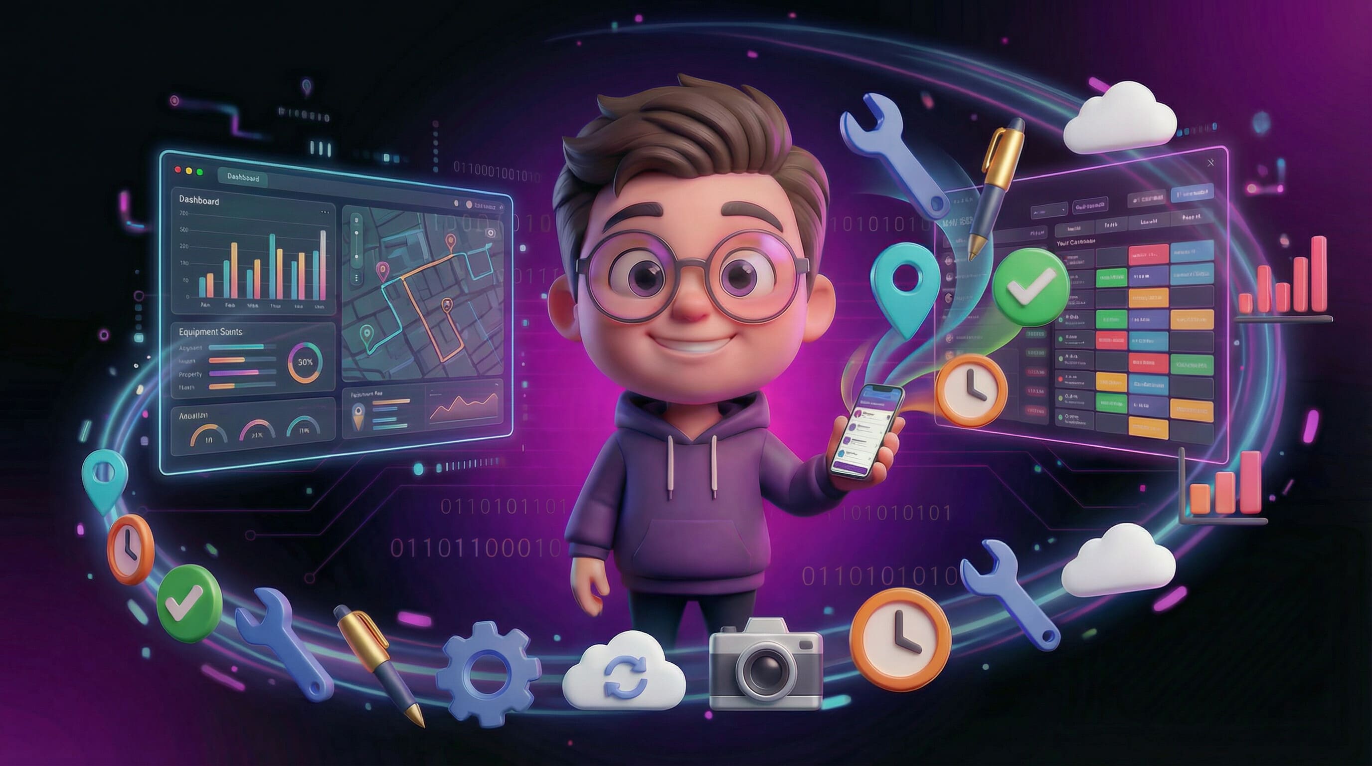 App for Field Technicians: Less Paper, More Efficiency. Digital Reports and Signatures