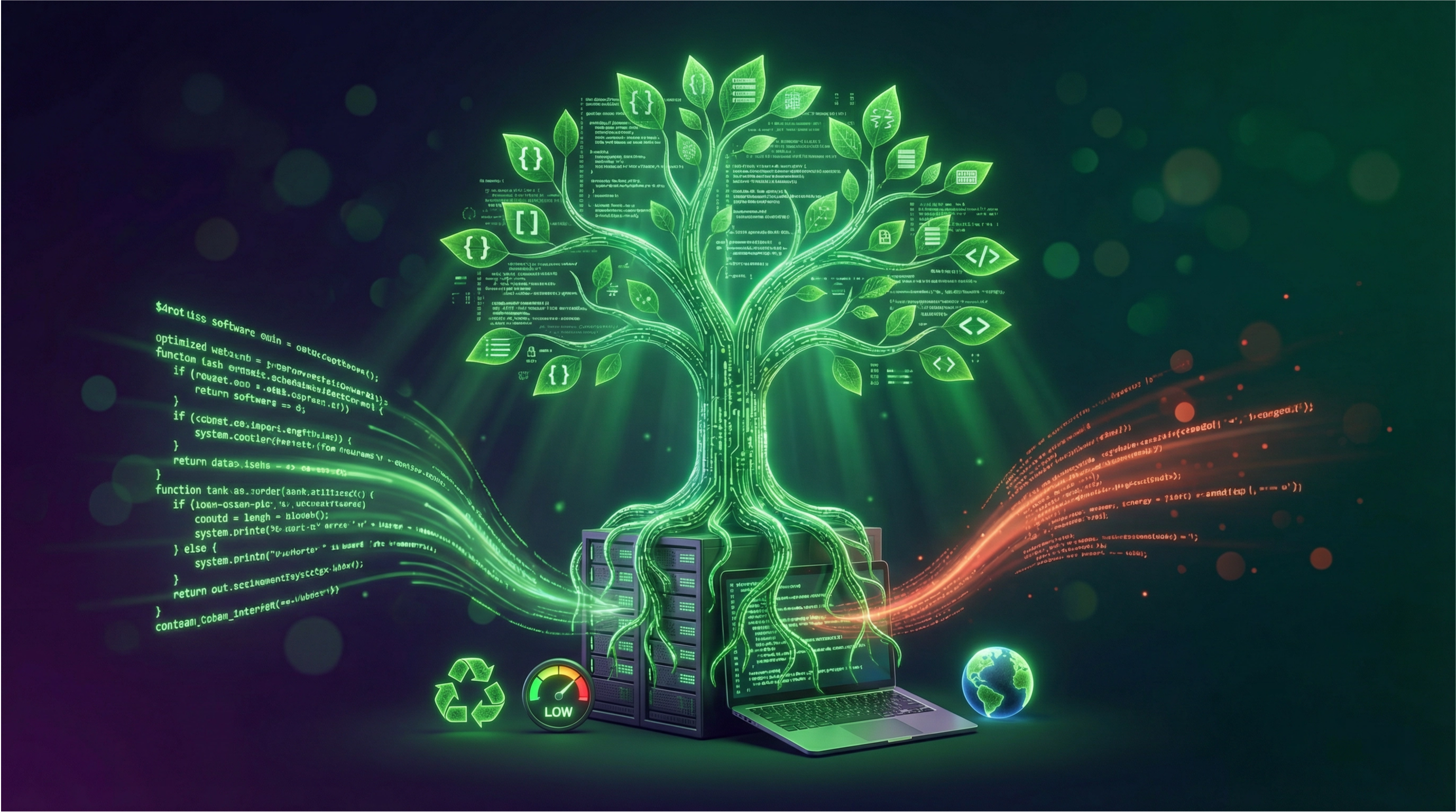 Sostenibilità e Software: Come un Buon Codice Può Aiutare il Pianeta (e il Tuo Bilancio)