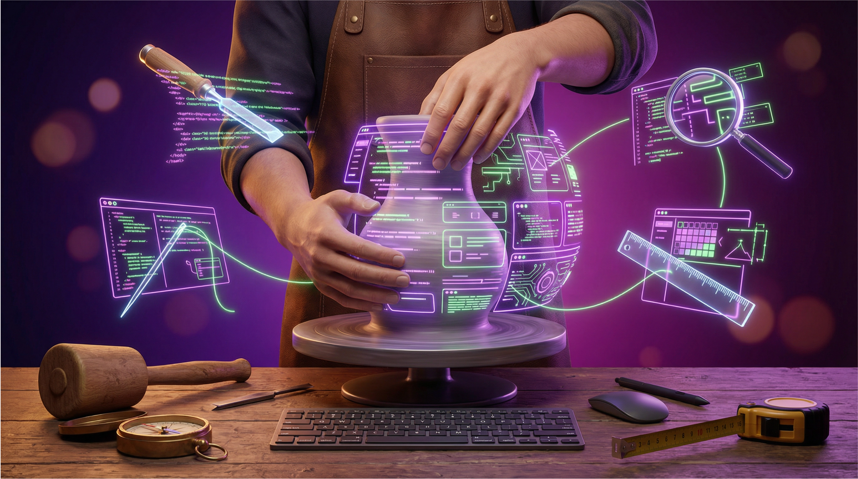 L'Artigianato Digitale: Perché nel 2026 Crediamo Ancora nel Lavoro "Fatto a Mano"