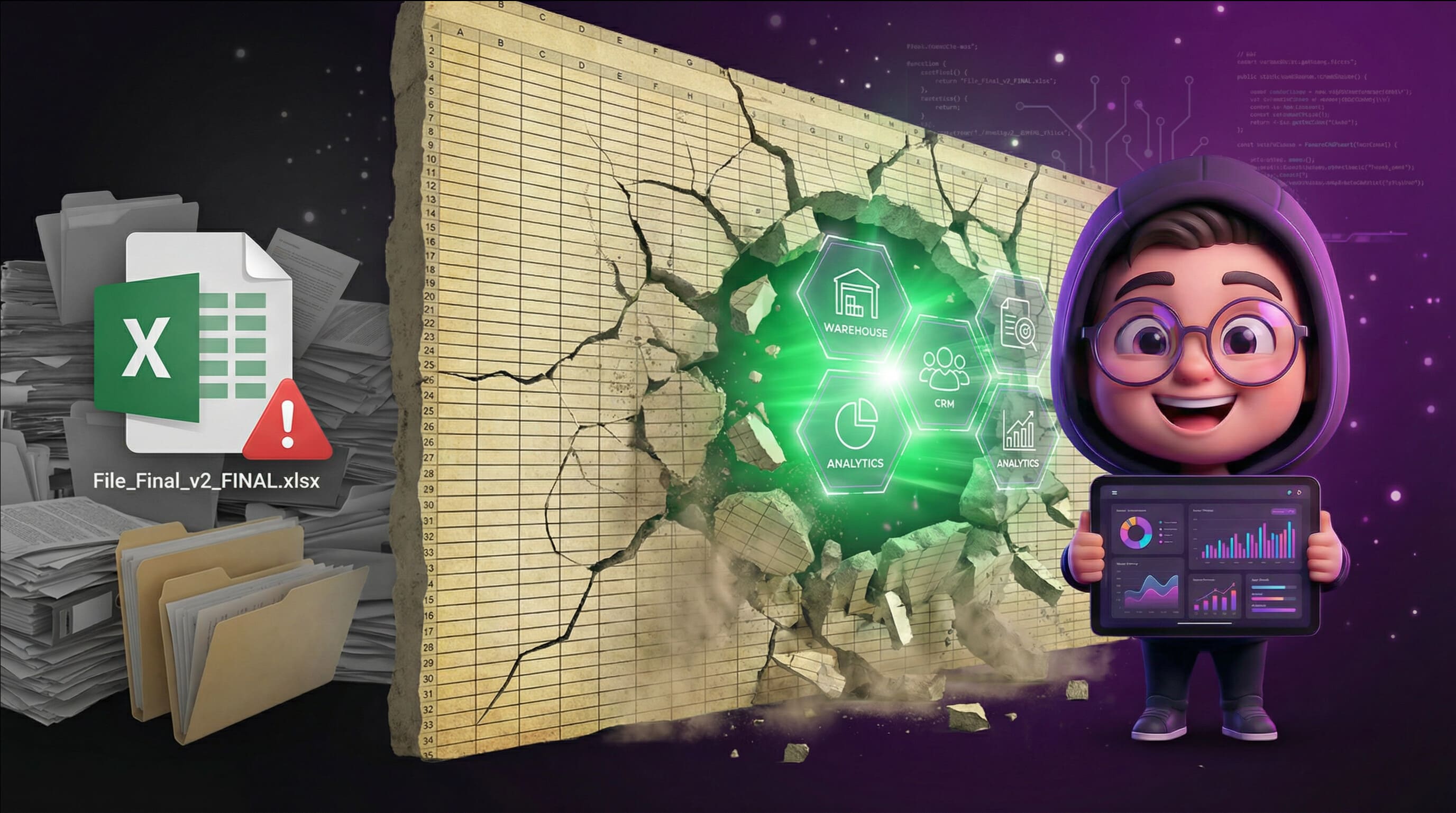 Goodbye Excel: 5 Signs Your SME Needs Custom Management Software